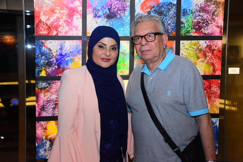 Conflicted Faces Exhibition by Fadwa Hamdan